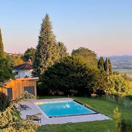 Ecrin De Paradis Pujols Piscine-vue